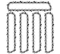 Hbaebdoo 5Pcs 4 Inch 1/4inch Steel Chainsaw Chain Electric Electric Saw Accessory Replacement Electric Chain Saw Chain