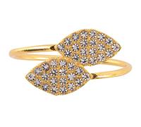 Hbaebdoo Ring, 12 Pcs Metal Rings Holder for Wedding Dinner Decoration (-Gold)