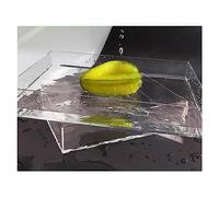 HBALDTEDC Acrylic Photography Dynamic Shallow Water Tank， Acrylic Photography Tray Display Showcase Floating Photo Props Shallow Water Tank Storage Box Multiple Sizes(20x25x5cm/7.9x9.8x2in)