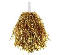 HBALDTEDC Cheerleading Poms Plastic Hand Flower, Cheerleading For Cheer Dance Football Basketball - Multicolor - 1 Pc(Yellow)