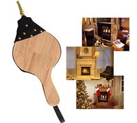 HBALDTEDC Fireside Bellows, Fireplace Bellow Wood Fire Blower,Manual Air Blower with Hanging Strap,Hand Bellow Pump for Outdoor BBQ And Camping