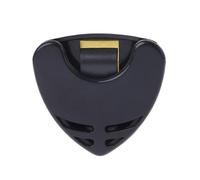 HBALDTEDC Guitar Picks Holder, 1/5/10Pcs Guitar Pick Holder Plastic Plectrum Case Quick Storage Self Adhesive Triangle Shape Guitar Pick Case(1 Pc)