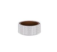 HBALDTEDC Hazard Warning Tape, Reflective Tape 5cm x (3-45) m(5cm x 3m)