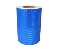 HBALDTEDC Hazard Warning Tape, Reflective Tape 7.87in x 82ft Multicolor(Blue)