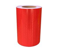 HBALDTEDC Hazard Warning Tape, Reflective Tape 7.87in x 82ft Multicolor(Red)
