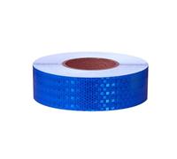 HBALDTEDC Hazard Warning Tape, Reflective Tape Multicolor 2 in x 164 ft(Blue)