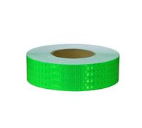 HBALDTEDC Hazard Warning Tape, Reflective Tape Multicolor 2 in x 164 ft(Green)