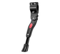 HBANMK Adjustable Bike Kickstand for Orbea Wild FS M-LTD 2020-2021, Durable Aluminum Alloy with Anti-Slip Foot Pad, Easy Install for Mountain, Road, Folding & Electric Bikes,A Black