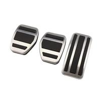 HBANMK Car Pedal Cover for Peugeot 207 301 307 208 2008 308 408 CC, Car Foot Pedals Pads, Brake Accelerator Gas Pedal Covers, Non-Slip Car Clutch Treadle, Car Accessories Replacement,B MT