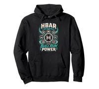 HBAR Hedera BULLRUN Power Enterprise Blockchain Hub Pullover Hoodie