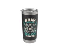 HBAR Hedera BULLRUN Power Enterprise Blockchain Hub Stainless Steel Insulated Tumbler
