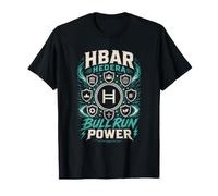 HBAR Hedera BULLRUN Power Enterprise Blockchain Hub T-Shirt