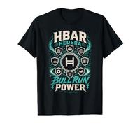 HBAR Hedera BULLRUN Power Enterprise Blockchain Hub Value Graphic T-Shirt