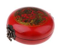 HBASYPLMU Feng Shui Compass with Storage Case, Figurine, Decoration, Golden