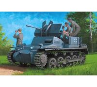 Hobbyboss 80147 "Flakpanzer IA with Ammo Trailer Model Kit, 1:35 Scale