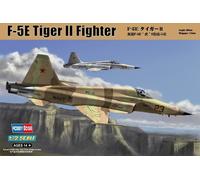 Hobbyboss 1:72 Scale F-5E Tiger II Fighter Re-Edition Assembly Kit, 20.02 x 11.28 x 5.64 cm