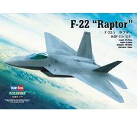Hobbyboss 1:72 Scale F-22A Raptor Assembly Authentic Kit