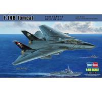HOBBY BOSS 80367 1:48 Grumman F-14B Tomcat VF-103 Jolly Rogers - Santa Cat