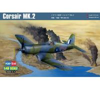 Hobbyboss 1:48 Scale Corsair Mk.II (F4U-1D) Assembly Kit, Clear,Navy