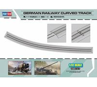 Hobbyboss 1:72 Scale German Railway Curved Track Assembly Kit