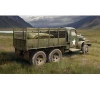 HobbyBoss Plastic Model Kit - US GMC CCKW 352 Wood Cargo Truck - 1:35 Scale - #83832 (Grey)