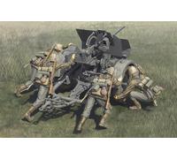 HobbyBoss 1:35 Scale Model Kit – German 20mm Flak 38 Crews (Flak 38 Not Included) HBB84418