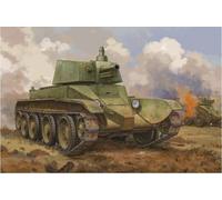HobbyBoss Model Kit Soviet D-38 Tank 1:35 Scale HBB84517