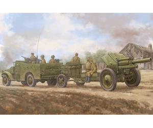 HBB84537 - Hobbyboss 1:35 - M3a1 Late tow 122mm Howitzer M-30
