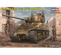 HBB84801 - Hobbyboss 1:48 - US M4A1 (76)W Tank