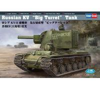 Hobbyboss 1:48 scale model kit - Russian KV big turret HBB84815