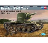 Hobbyboss 1:48 scale model kit - Russian KV-2 tank HBB84816