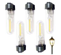 Hbbgdiy 5PCS Solar Light Replacement Bulbs 3V 2700K Warm White LED for Outdoor Garden Yard Pathway Lights, Solar Light Parts for String or Stake Lights