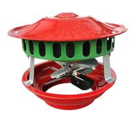 Hbbgdiy 80W Chimney Exhaust Fan Quiet 7 Blade Fireplace Fan Smoke Evacuator, Dustproof Chimney with Inner Dia. 4.9-7.9 inch Smoke Evacuator for Country Cottage Bungalow Kitchen Fireplace