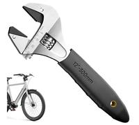 Hbbgdiy Adjustable Ratchet Wrench 12 Inch Multi Functional Wide Open Self Adjusting Ratcheting Wrench for Home Repair DIY Automotive Plumbing Pipe and Household Use