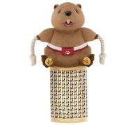 Hbbgdiy Cat Wrestling Glove Interactive Wrestling Puppet with Thick Padding Plush Cat Toy with Bell and Teaser for Exercise Training Boredom Relief Safe Play for Kittens and Cats Indoors