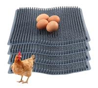 Hbbgdiy Chicken Nesting Pads 4Pcs 14x12 Inch Soft Washable Laying Box Liners, Reusable PE Nesting Cushions for Chicken Coop and Poultry Hen House Accessories