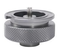 Hbbgdiy Gas Refill Adapter Outdoor Camping Gas Adapter Aluminium Alloy Stove Burner Connector for Butane Canister for Screwing Cartridge
