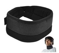 Hbbgdiy Hockey Neck Guard for Adults Cut Resistant Adjustable Hockey Neck Protector Comfortable Sports Safety Gear for Ice Training Winter Protection L