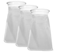 Hbbgdiy Ibc Tote Filter, 3PCS 100 Fine Mesh Rain Barrel Filter, Washable Nylon Rain Barrel Screen for Water Tank Cover, Tote Tank Lid Breath Cover
