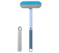 Hbbgdiy Pet Hair Remover, 4-in-1 Long Handle Multifuctional Lint Brush, Portable Reusable Cat Hair Remover 2Pcs Cat Brush, Dog, Pet for Furniture