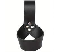 Hbbgdiy Sword Frog, PU Leather Sword Sheath, Belt Holder for Fancy Dress Costume Party Cosplay Props Easy to Install