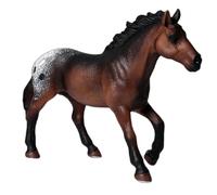 Hbbgdiy Toy Horse, 5.7x1.6x3.9'' Realistic Plastic Horse Statue with Natural Pose, Educational Toy Provides Information About Horses & Encourage Compassion for Animals.