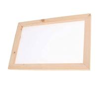 Hbbgdiy Wooden Paper Making Mesh Frame Mould Screen Deckle Tools for DIY Crafting Papermaking Printing 20x30cm.