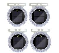 HBBursts 2PCS Car Strobe Light, Magnetic Warning Solar Wireless, Smart Motion LED Safety Flash Signal For Truck, Motorcycle, Drone, Aircraft, Bike Camping(4pack,Bracket)