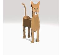 HBBursts Maine Cat Plant Pot, Room Desktop Decor For Indoors, Grow Flower Plants Gift Shorthair, Devon Planter For Garden Home, Holiday Pet Lover(Abyssinian,L)