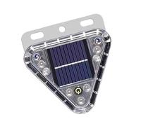 HBBursts Solar Wire-Free Strobe Warning Light, Super Bright Emergency Magnetic, Smart Sensor Flashing Barricade Safety Road Construction Traffic Waterproof(1pack,Magnetic Bracket)