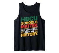 HBCU Black College School Matters African American Student Tank Top