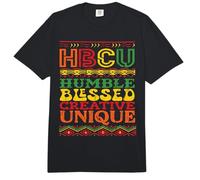 HBCU College Humbled Blessed Creative Unique Black History Comfort Colors Adult Heavyweight T-Shirt