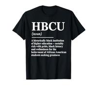 HBCU Colleges & Universities Black History Month Acronym T-Shirt