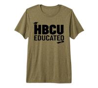 HBCU Educated with Cap HBCU Educated Premium T-Shirt